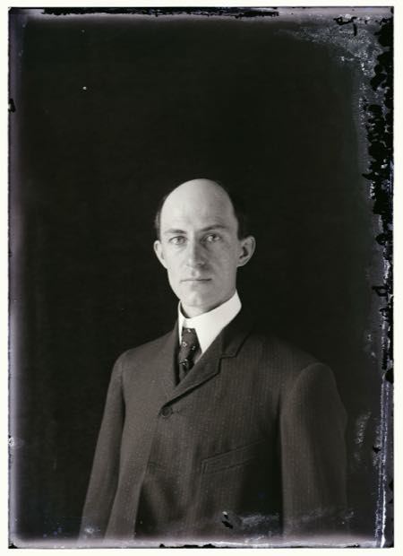 Portrait of Wilbur Wright, 1905.